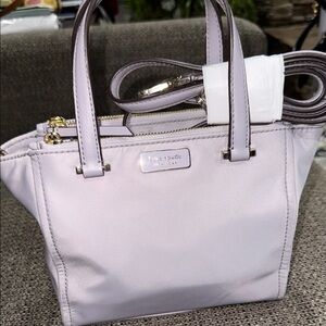 Kate Spade Light Purple crossbody Satchel  EUC